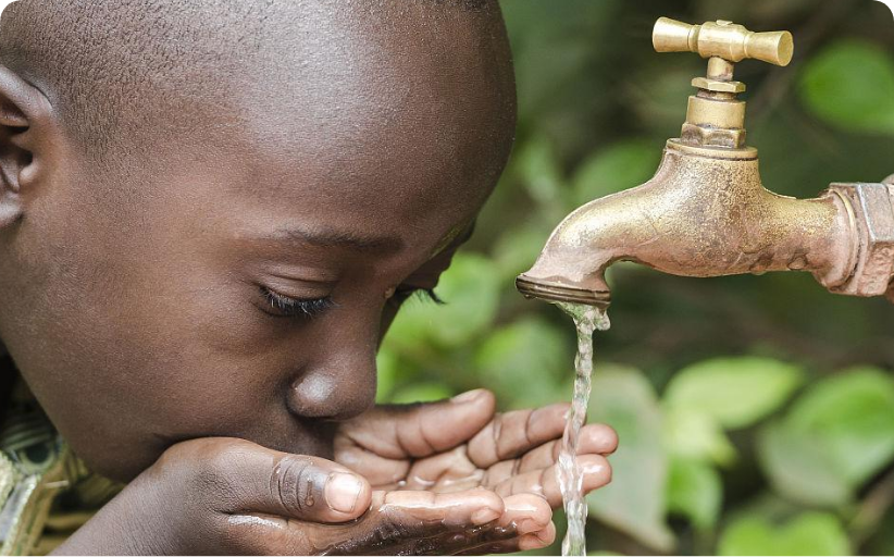 Solar water pump for drinking water