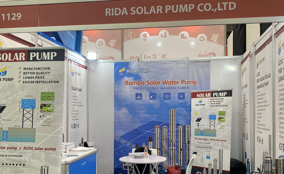 RIDA  Solar Pump in  Intersolar Mexico